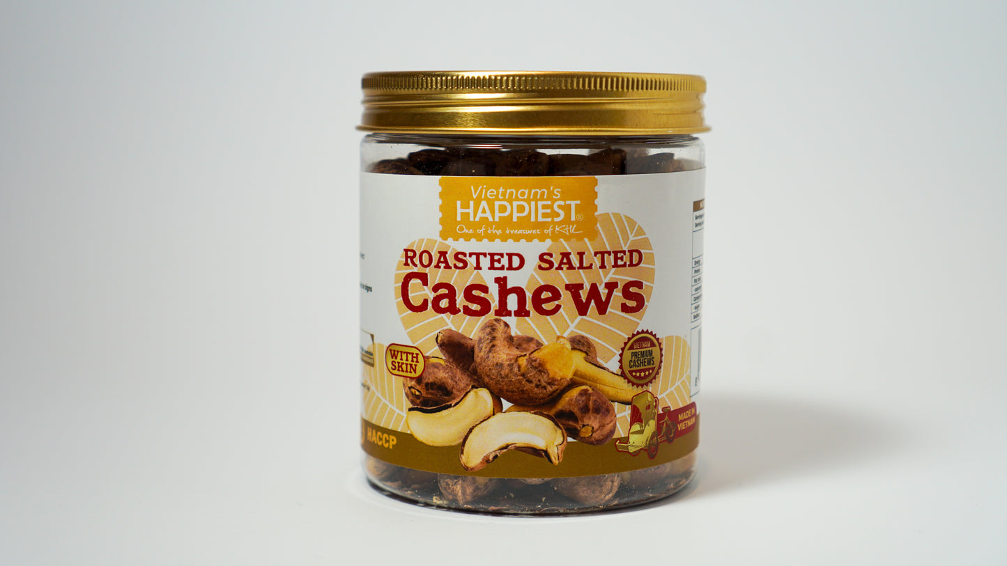 Roasted Salted Cashews With Skin