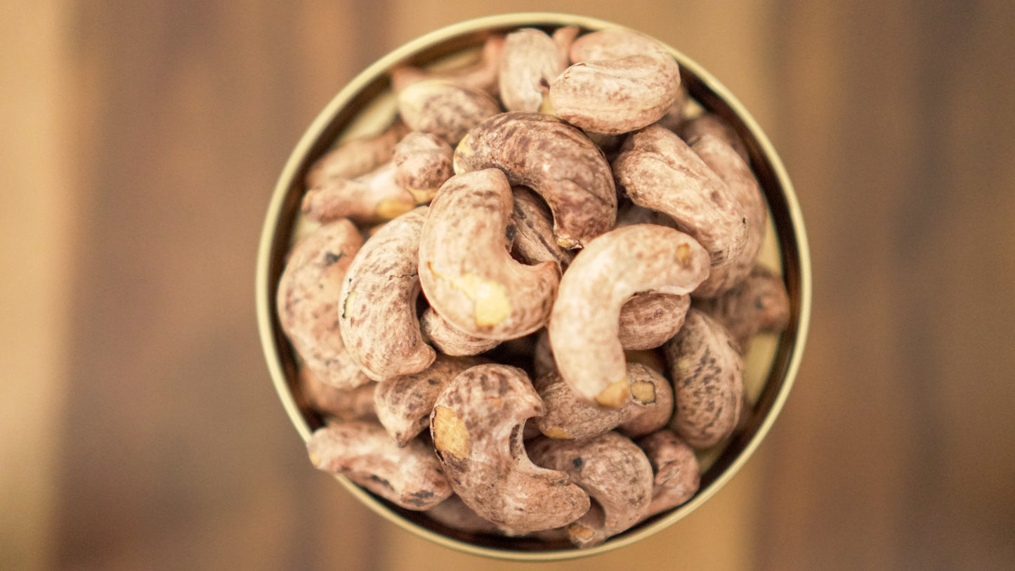 Roasted Salted Cashews With Skin